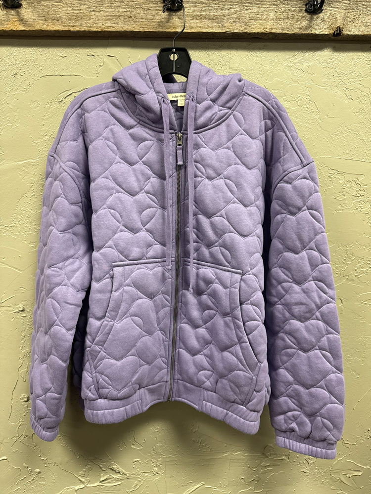 NWOT INDIGO THREAD QUILTED JACKET