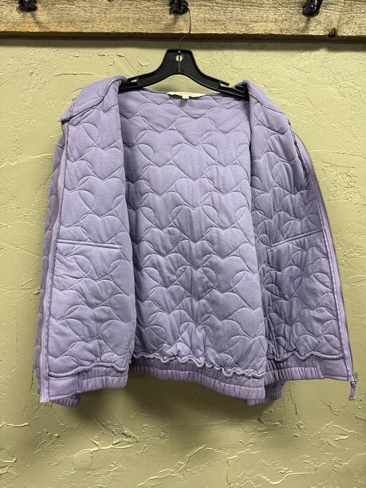NWOT INDIGO THREAD QUILTED JACKET