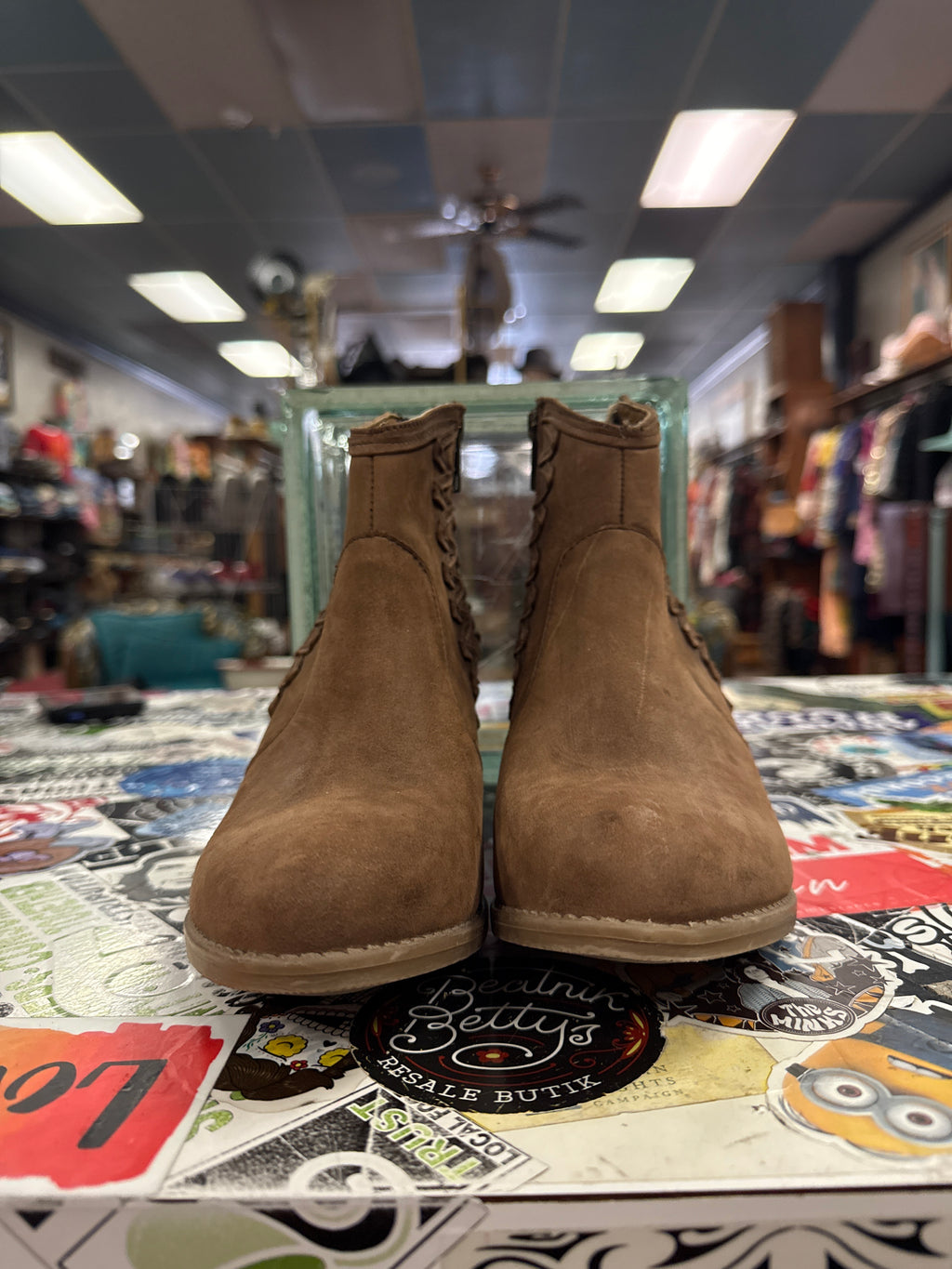 NWOT MUSSE & CLOUD ANKLE BOOTS (org$150)