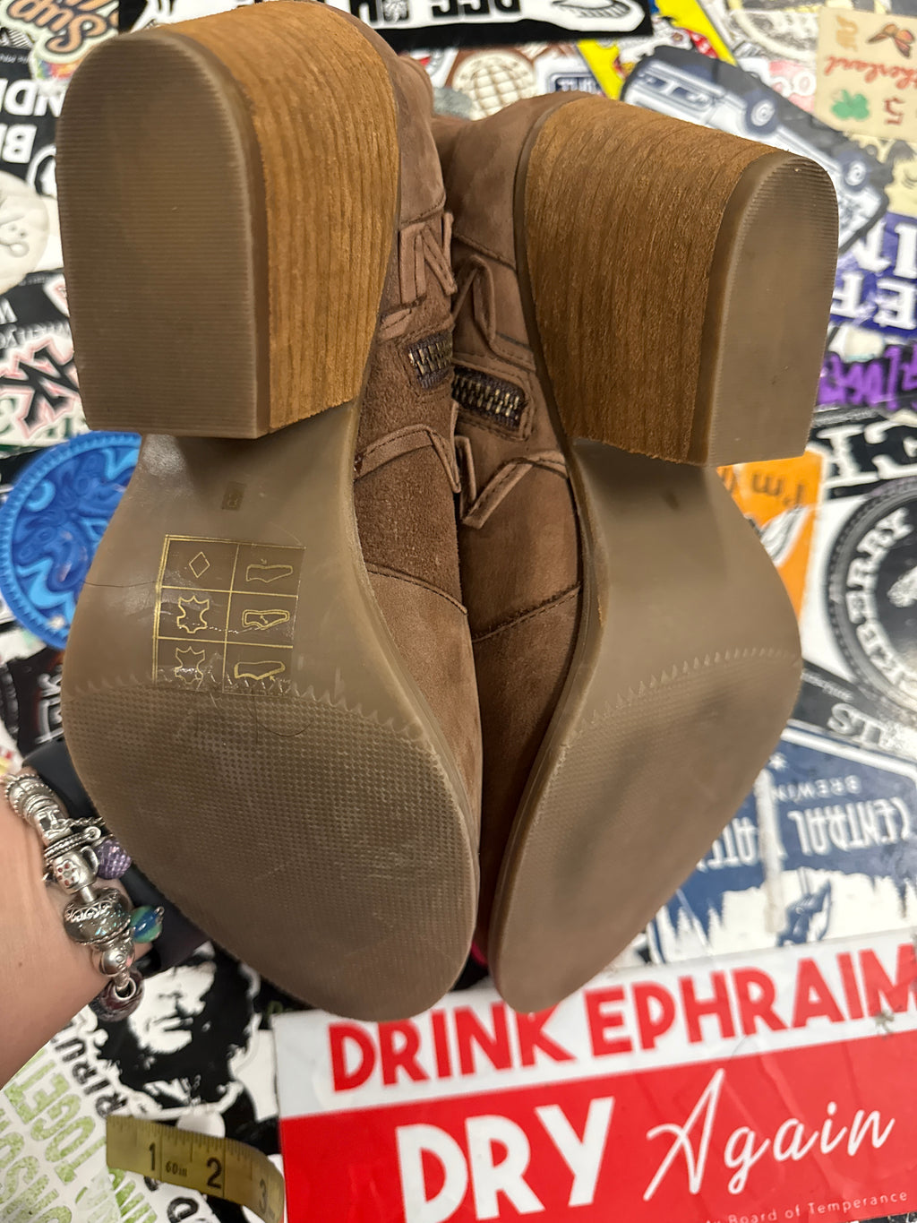 NWOT MUSSE & CLOUD ANKLE BOOTS (org$150)