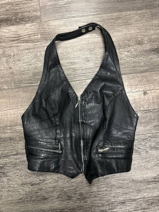 VTG 90's LEATHER HALTER