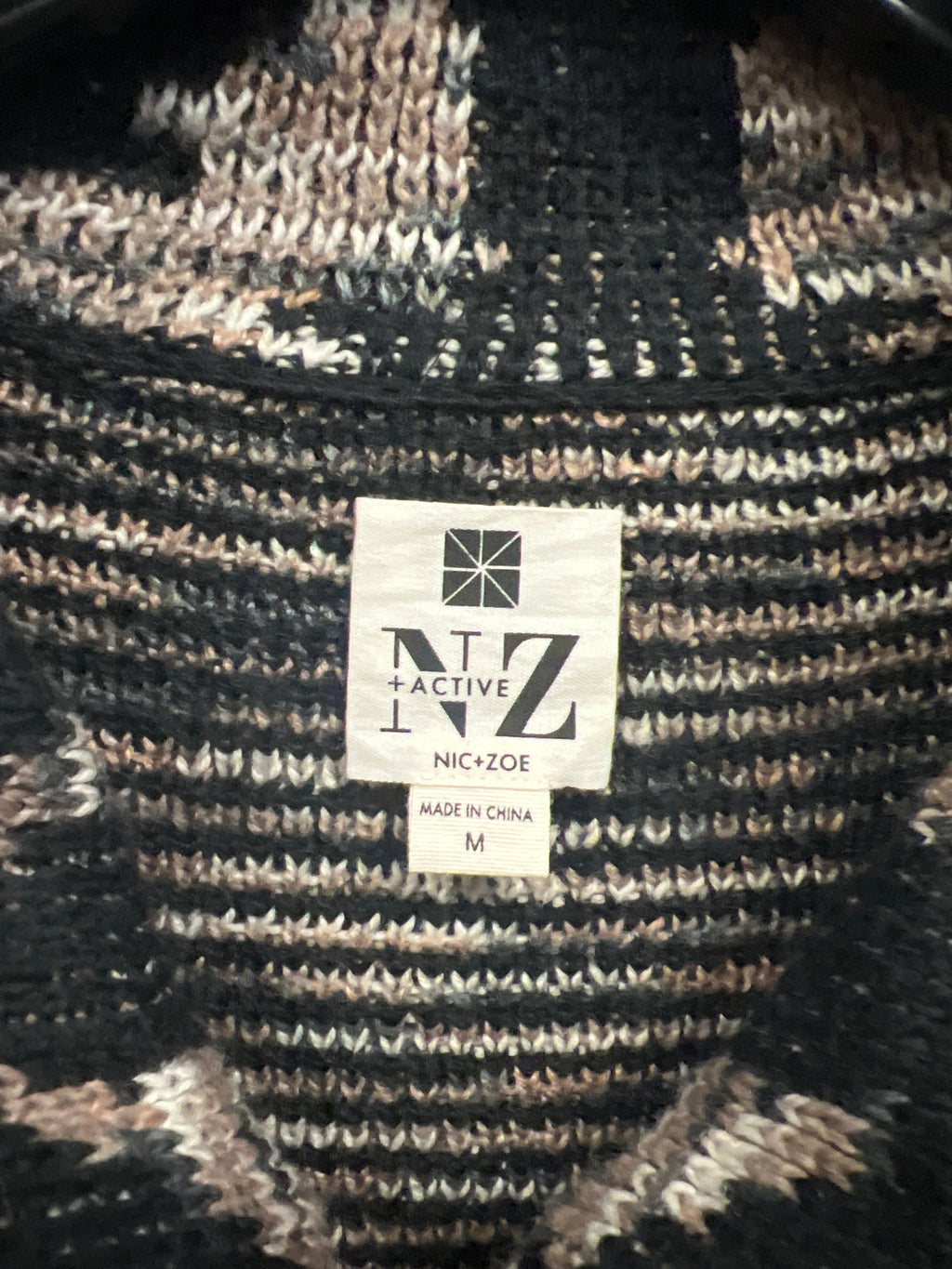 Nic+Zoe Spacedye Cozy Coat (org$238)