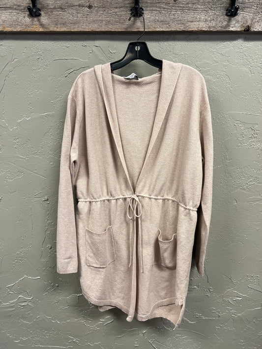 DAVI & DANI HOODED CARDIGAN