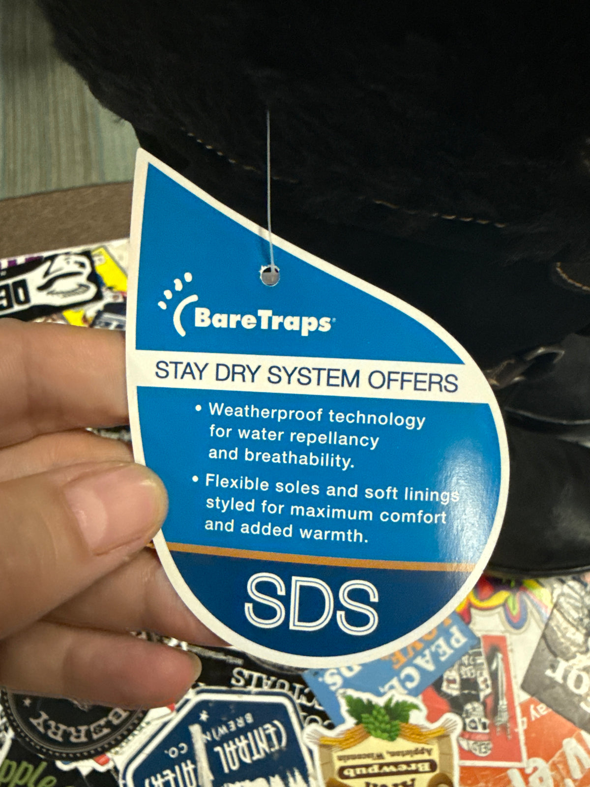 NWT BareTraps Cold-Weather Wedge Boot (org$110)
