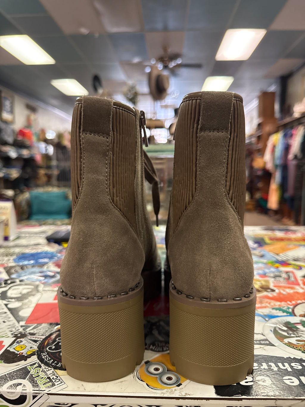 NWOT Vince Camuto Combat Boot (org$150)
