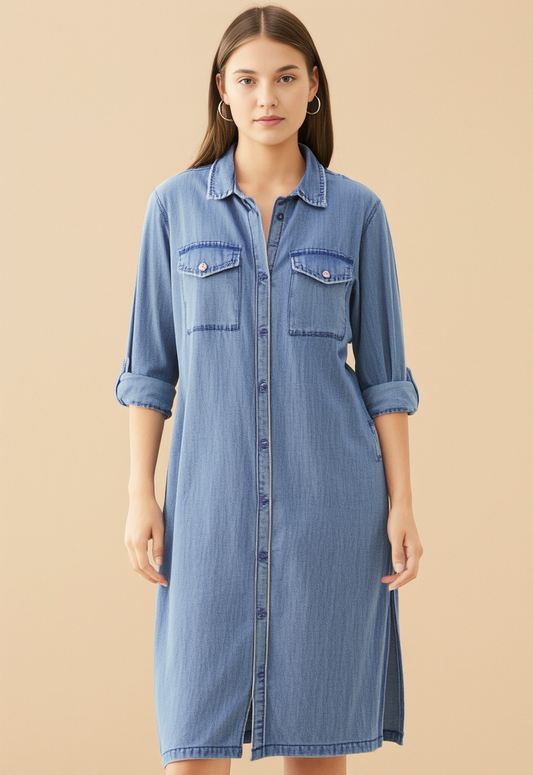 VELVET HEART SHIRTDRESS/DUSTER