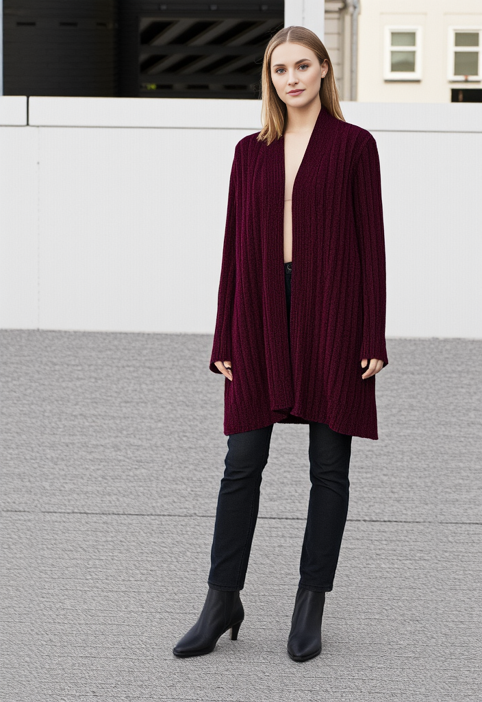 BELLDINI CHENILLE CARDIGAN