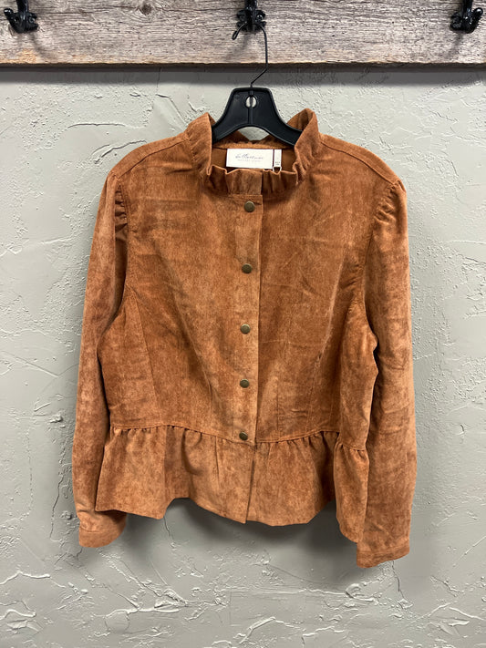 NWT LA BELLUM CORDUROY-LIKE JACKET
