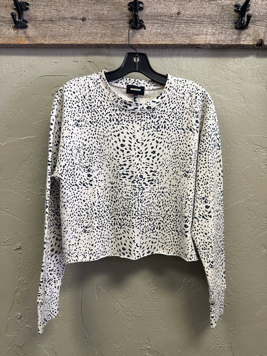 NWT MONROW CROP SWEATSHIRT (org$146)