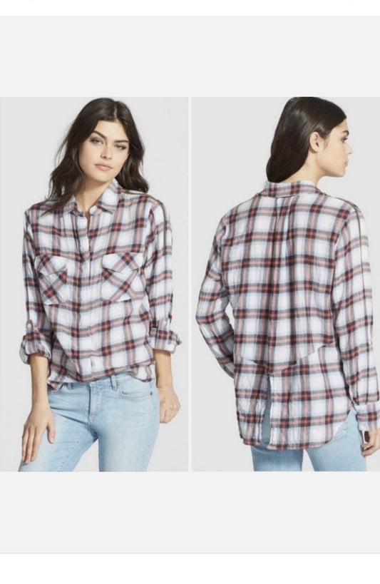 SAM EDELMAN SPLIT BACK SHIRT (org$88)