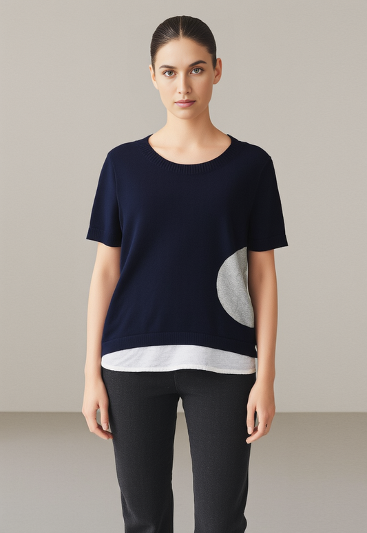 LISA TODD COTTON CASHMERE SWEATER (org$245)