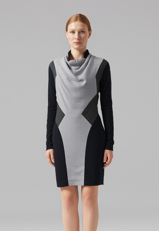 HELMUT LANG WOOL DRESS (org$450)