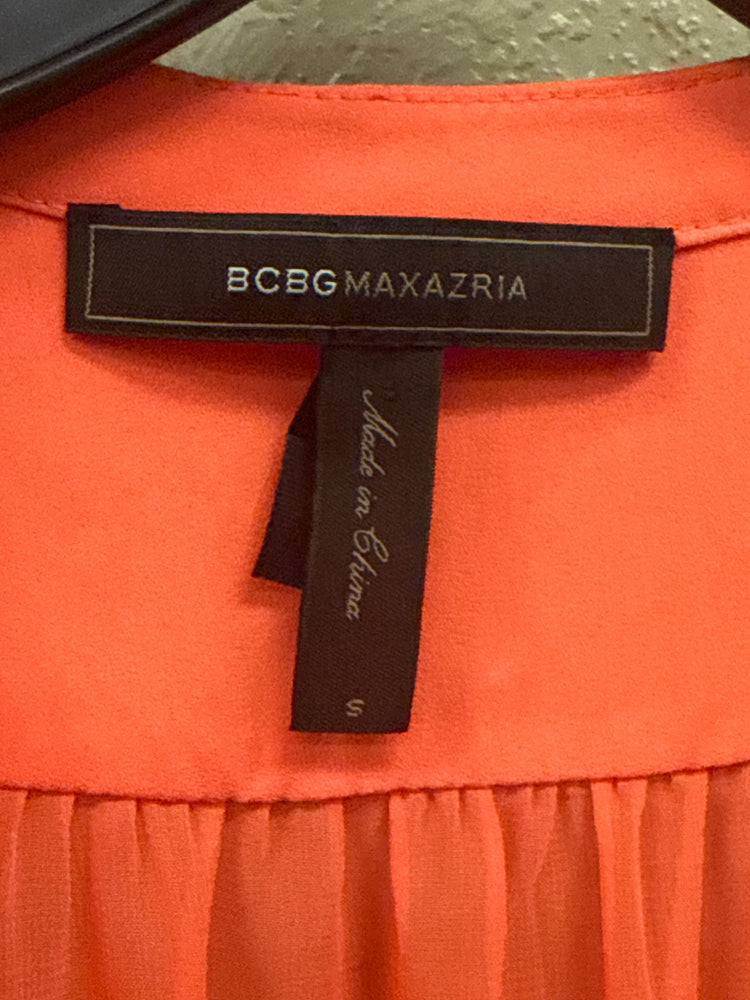 BCBG PEPLUM SHIRT DRESS