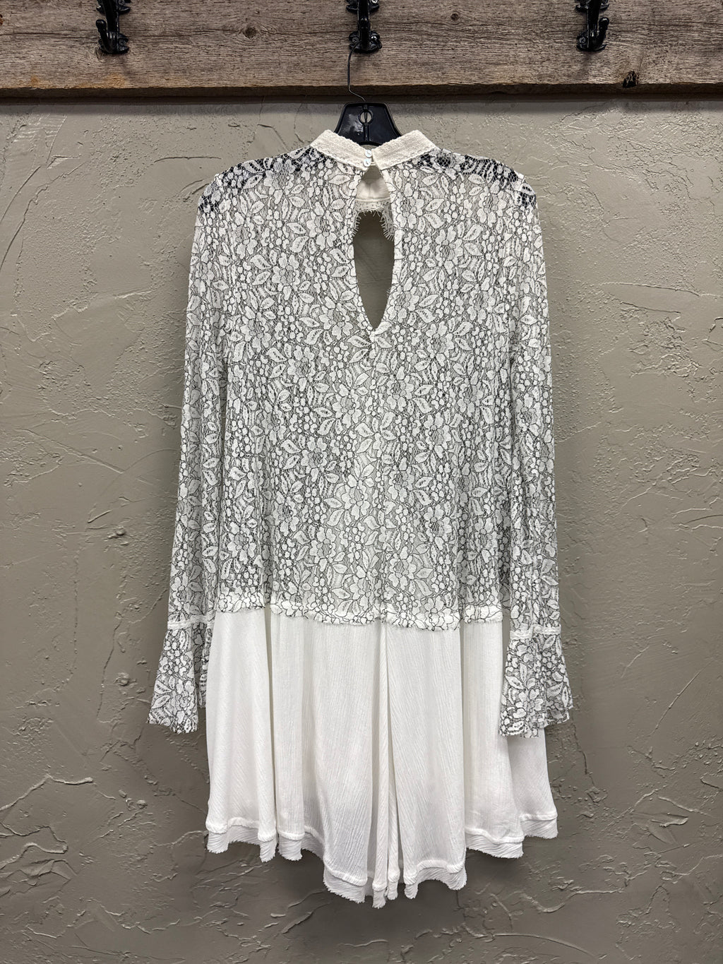 FP Pieced Lace Tunic Dress (org$128)