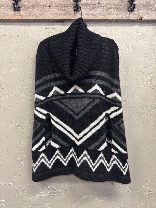 BCBG ALPACA BLEND PONCHO (org$278)