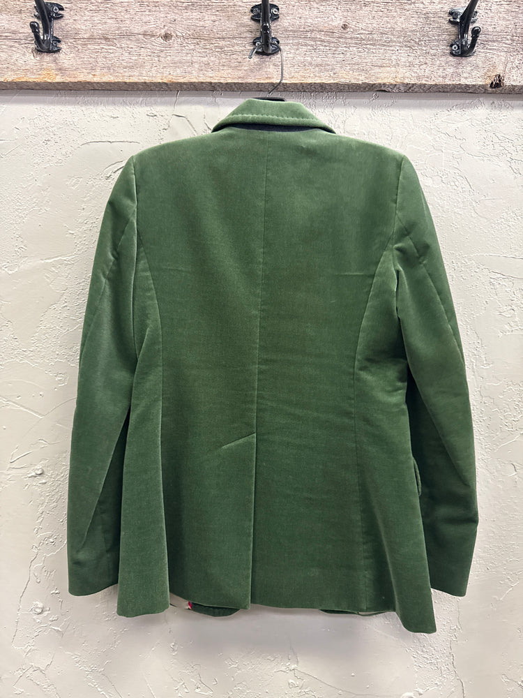 J CREW VELVET BLAZER