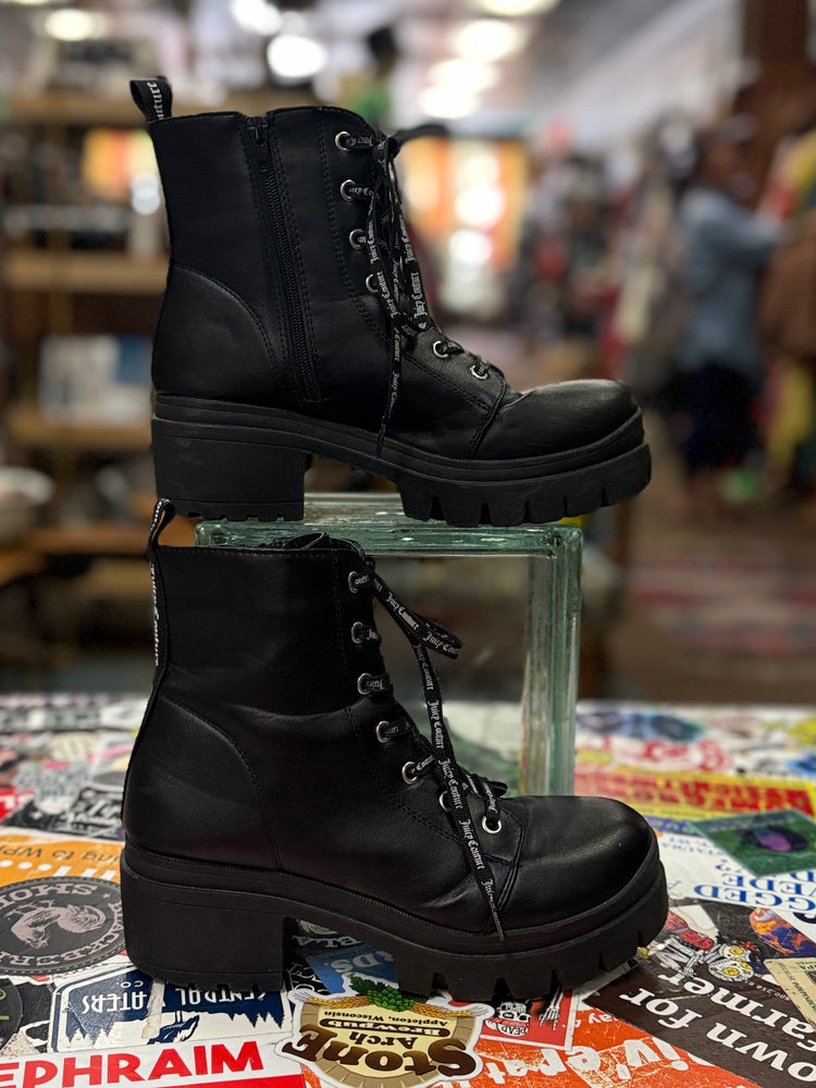 JUICY COUTURE VEGAN LEATHER BOOT