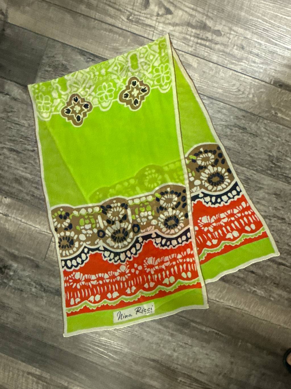 VTG NINA RICCI SCARF