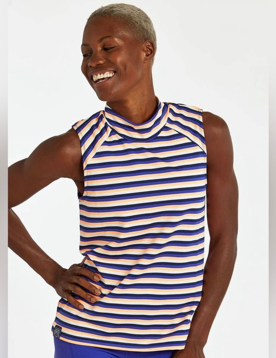 Oiselle Mock Neck Running Tank
