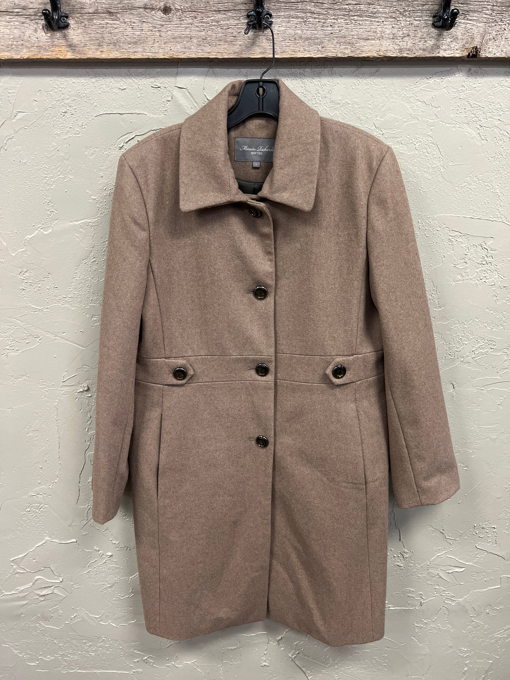 Marvin Richards Wool-Blend Coat (org$245)