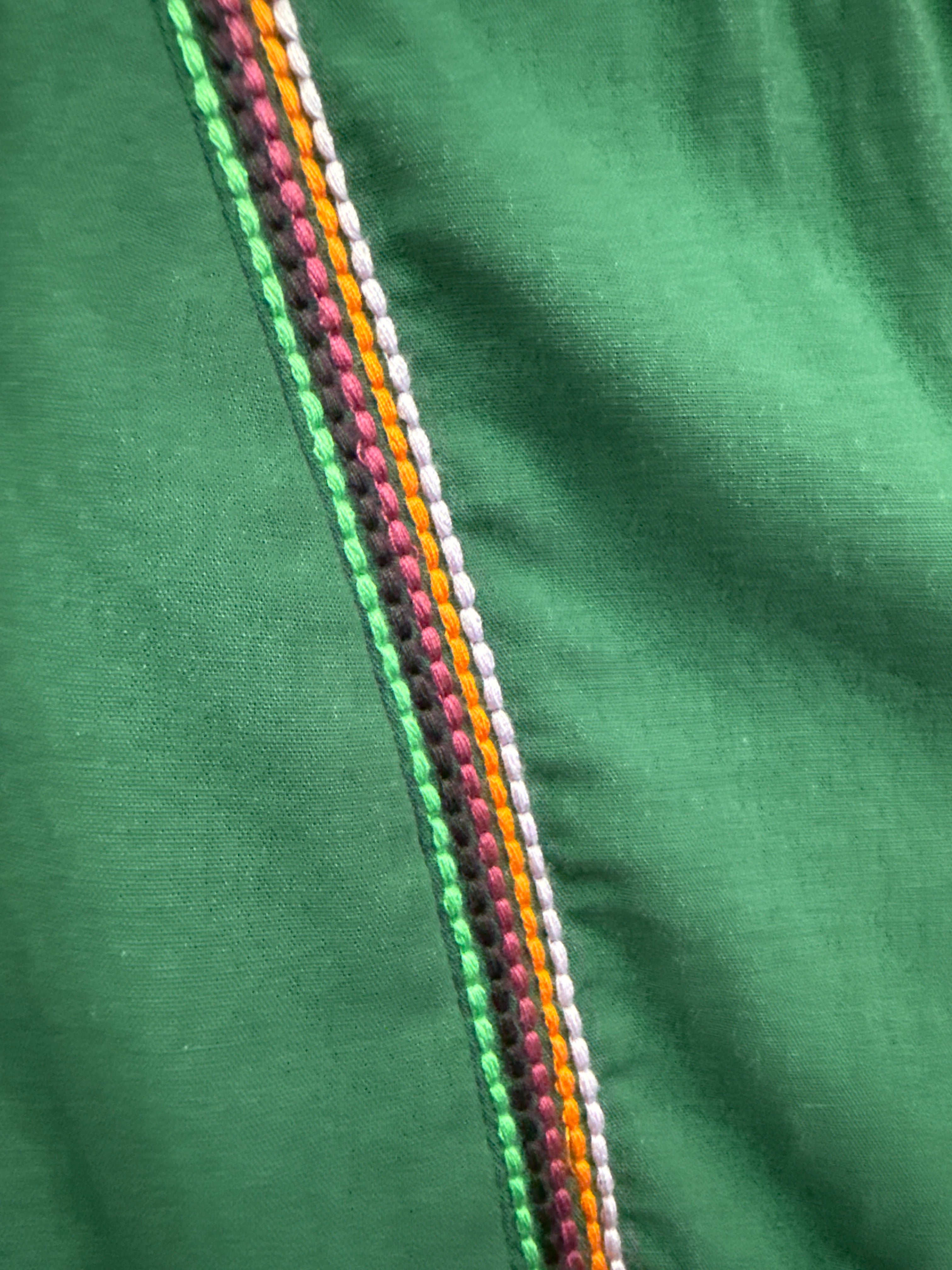 NWT PINCH EMBROIDERED TRIM DRESS (org$76)