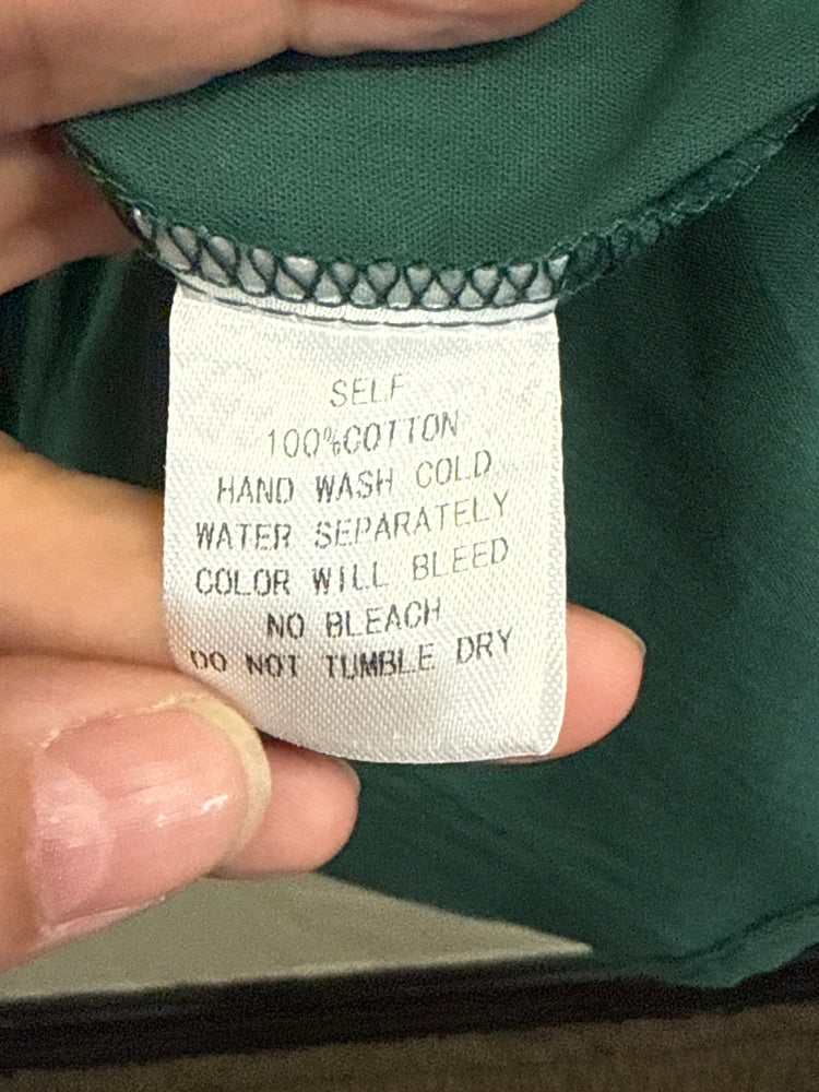 *NWT PINCH EMBROIDERED TRIM DRESS (org$76)