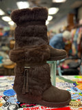 Bearpaw Suede & Rabbit Boots (org$225)