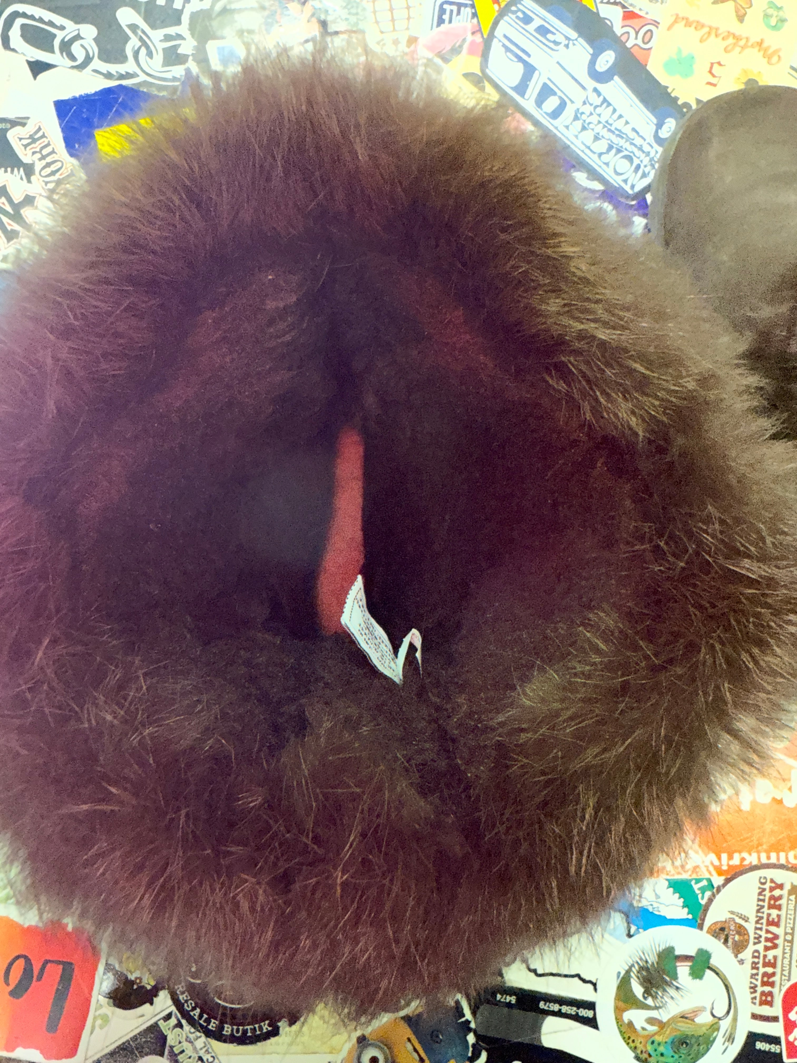 BEARPAW SUEDE & RABBIT FUR BOOTS (org$225)