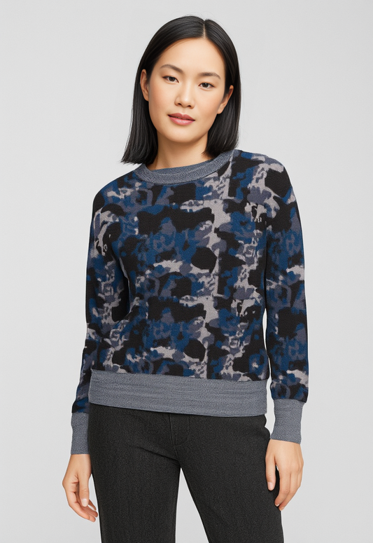 MYSTREE CAMO INSPIRED PULLOVER