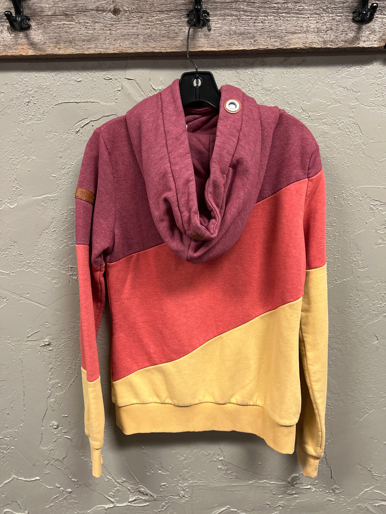 WANAKOME COLORBLOCK HOODIE (org$111)
