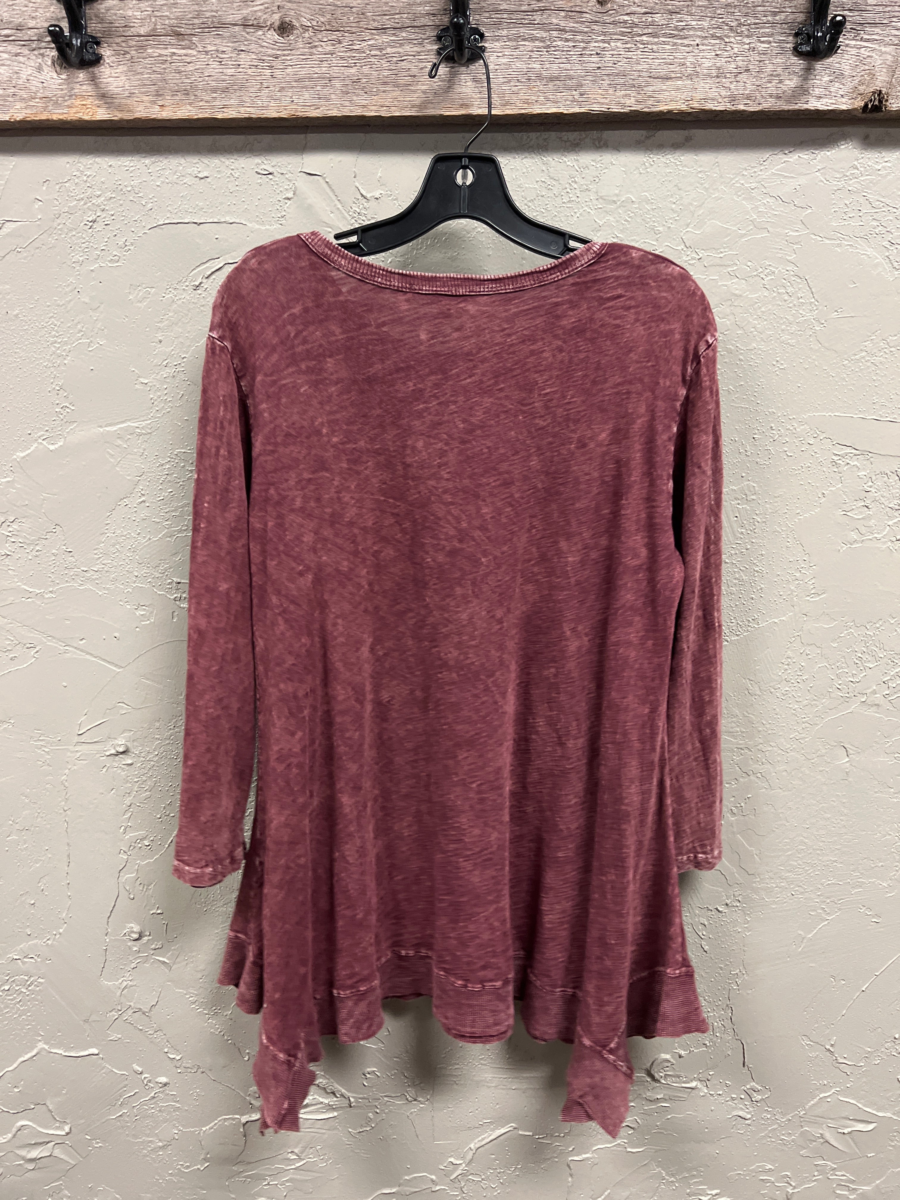 JESS & JANE MINERAL-WASHED TUNIC (org$80)