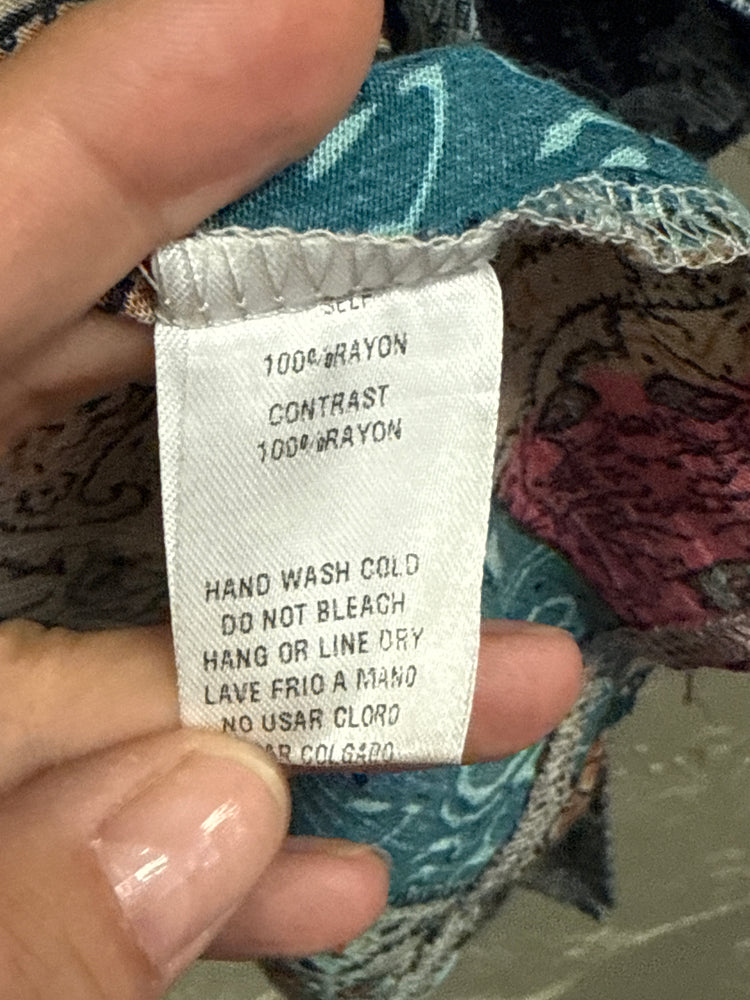 EASEL PATCH-LOOK KIMONO