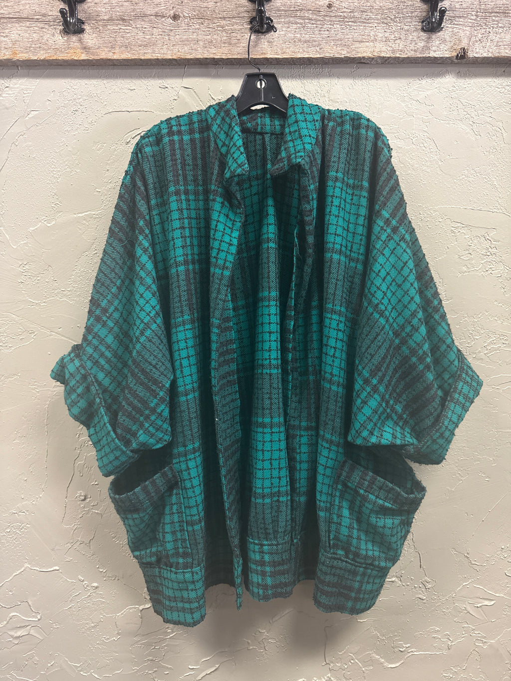 Vtg Oversized Kimono Shacket