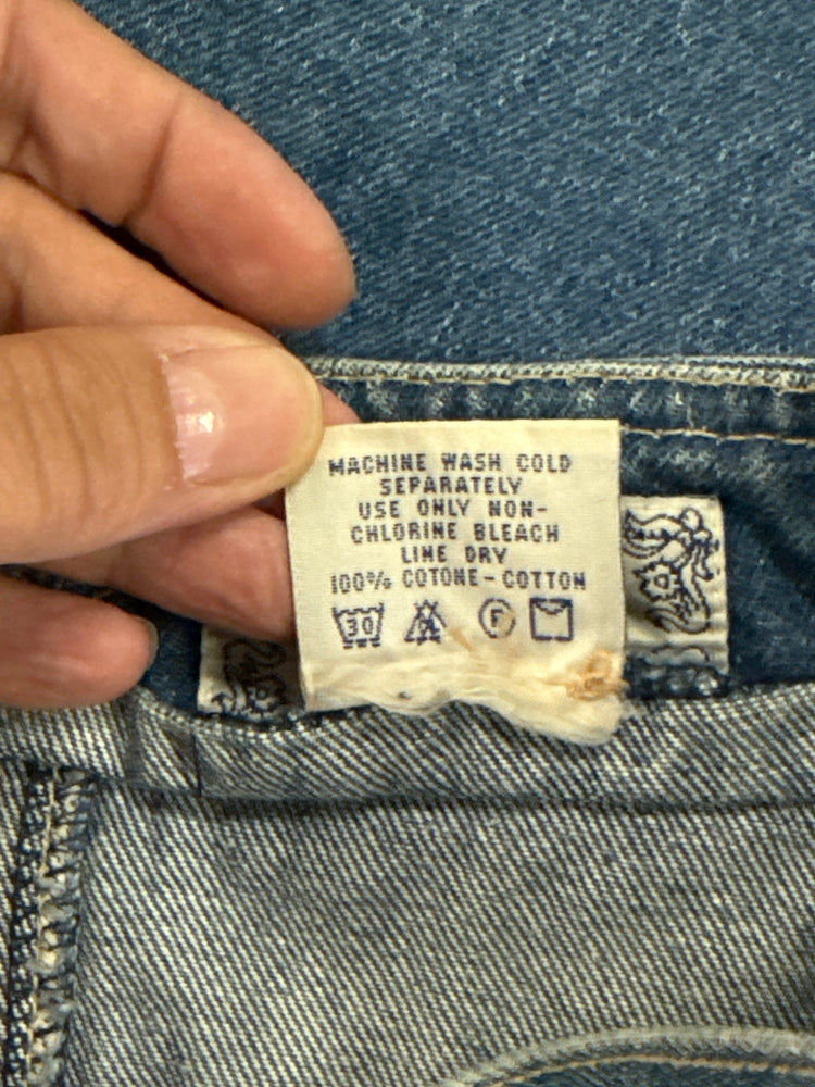 VTG GLORIA V DENIM MIDI SKIRT *as is*