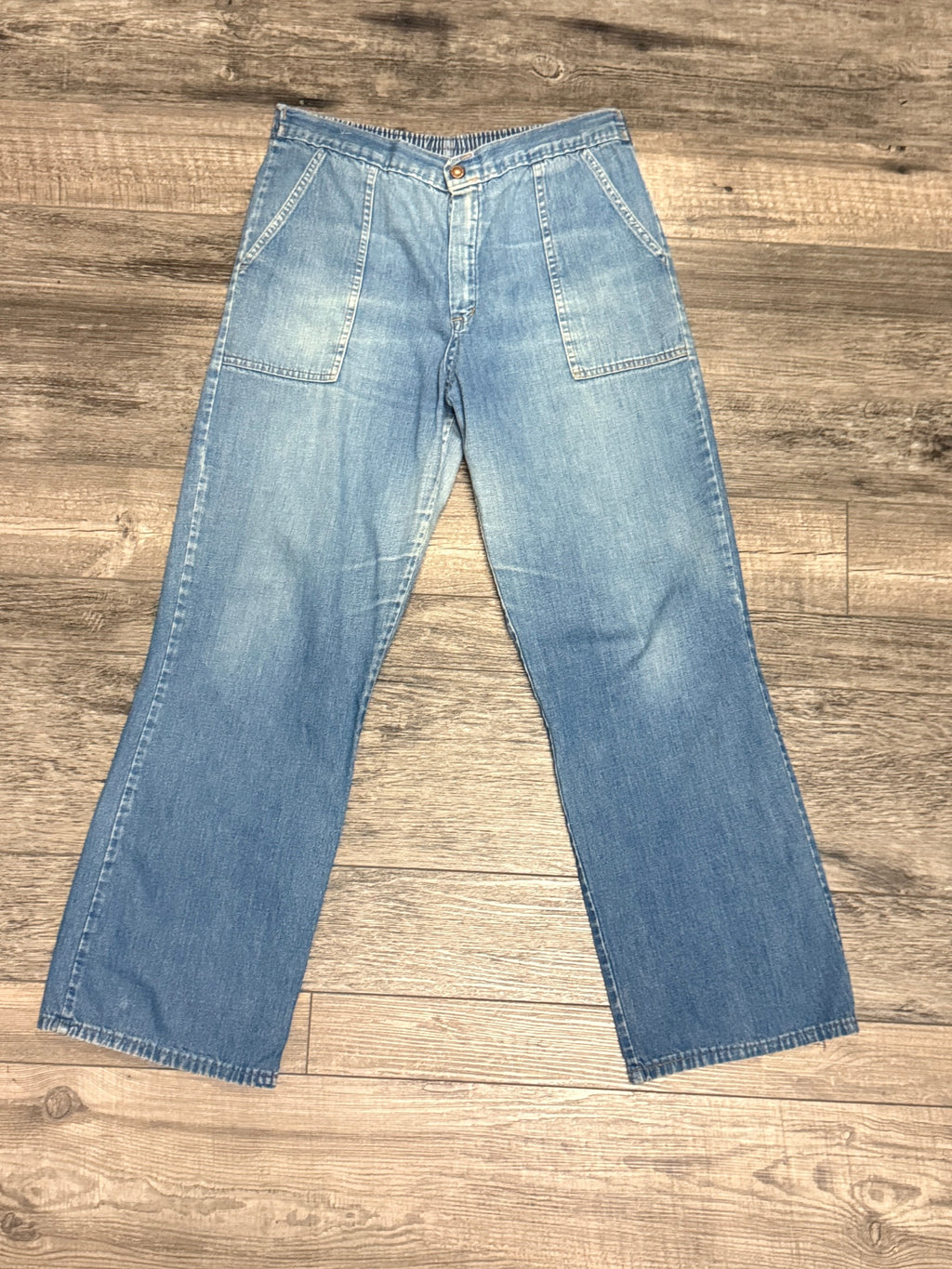 VTG ELASTIC WAIST JEANS