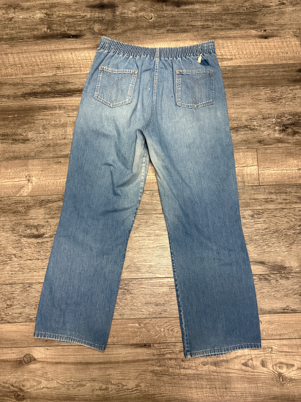 VTG ELASTIC WAIST JEANS