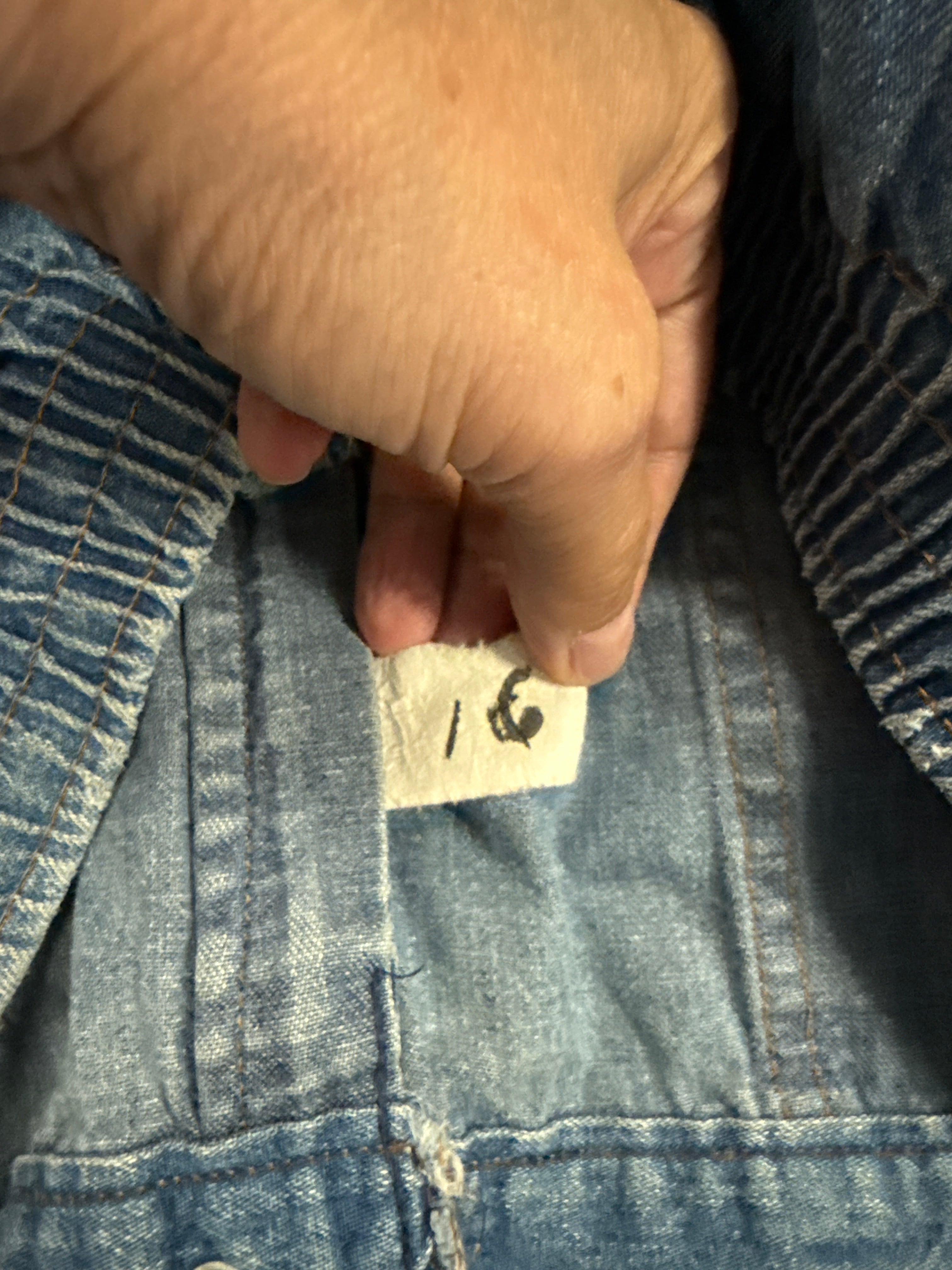 VTG ELASTIC WAIST JEANS