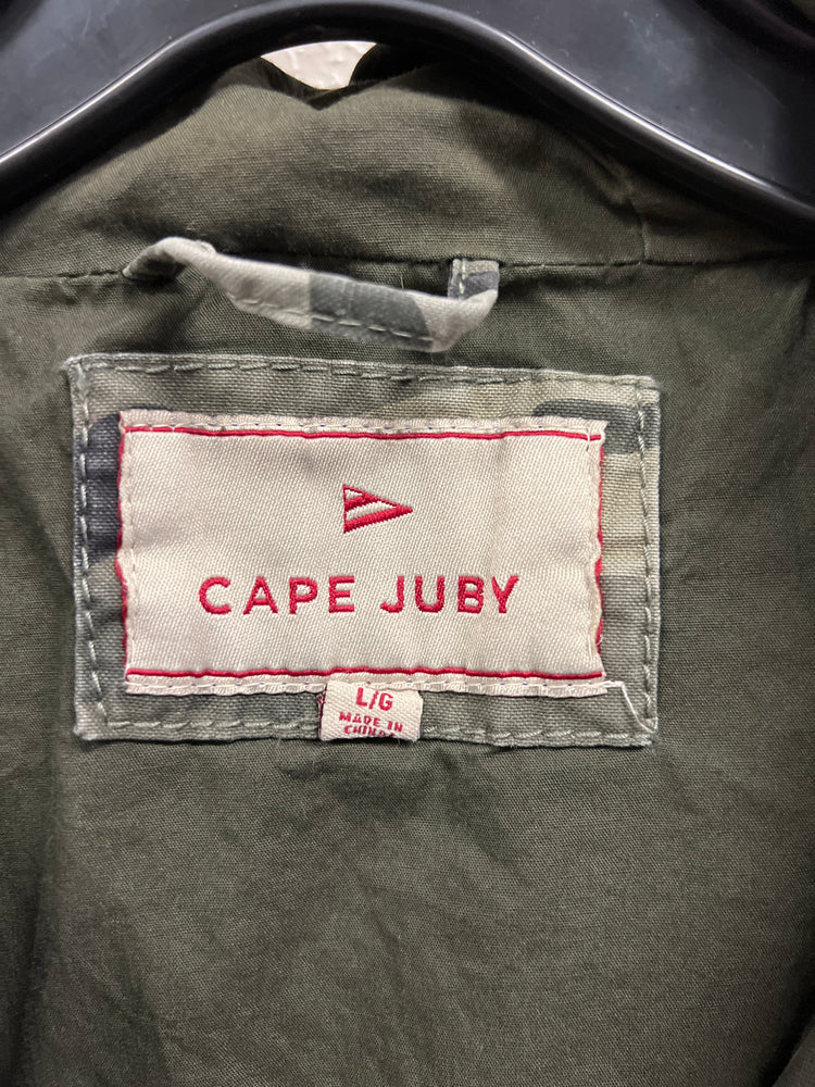 CAPE JUBY HOODED CAMO JACKET