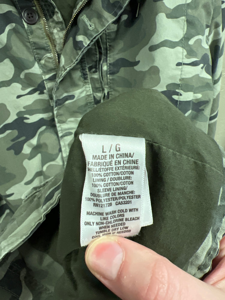 CAPE JUBY HOODED CAMO JACKET