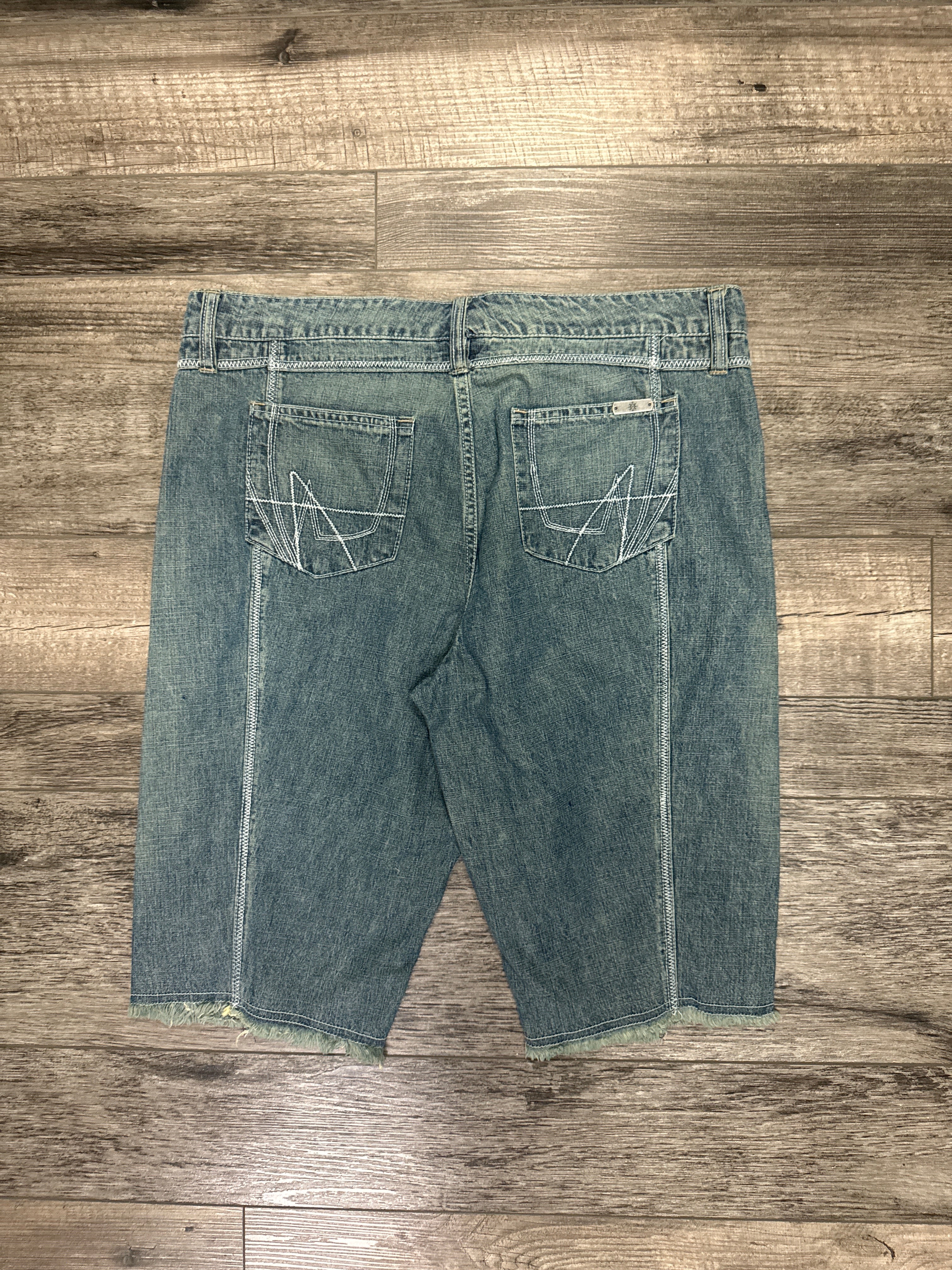Ruff Hewn Denim Bermudas