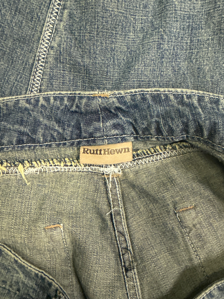 RUFF HEWN DENIM BERMUDA SHORTS