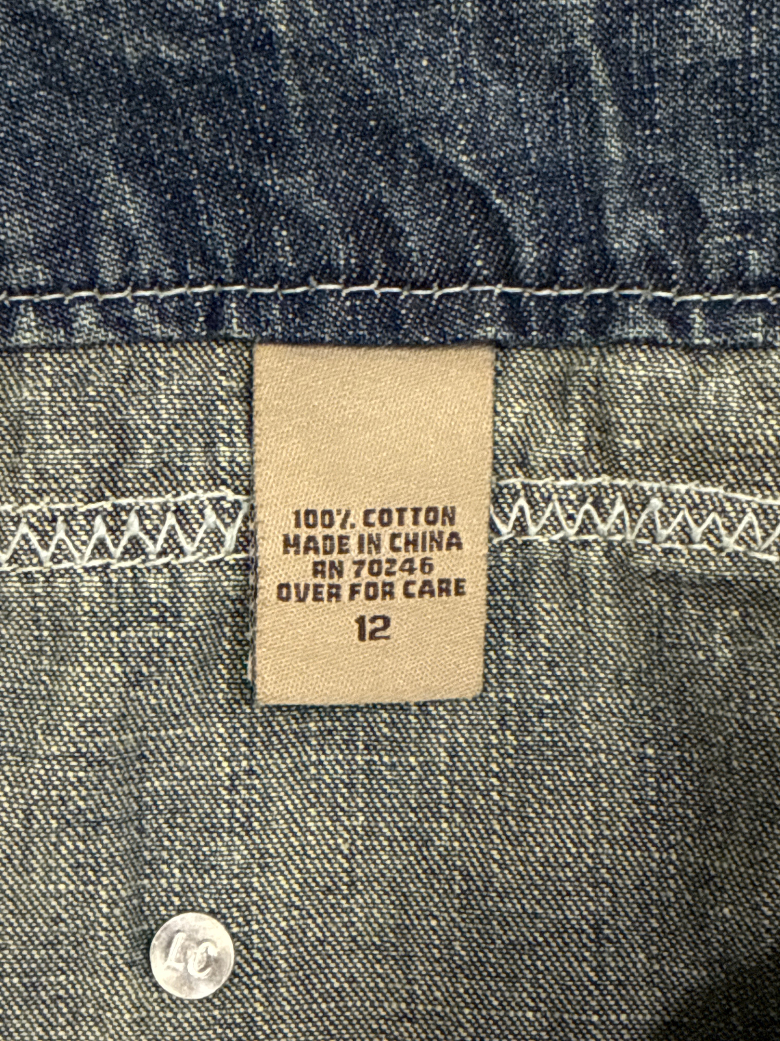 Ruff Hewn Denim Bermudas