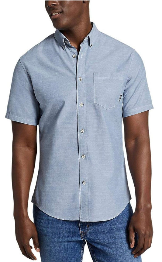 EDDIE BAUER SHORT SLEEVED BUTTON DOWN