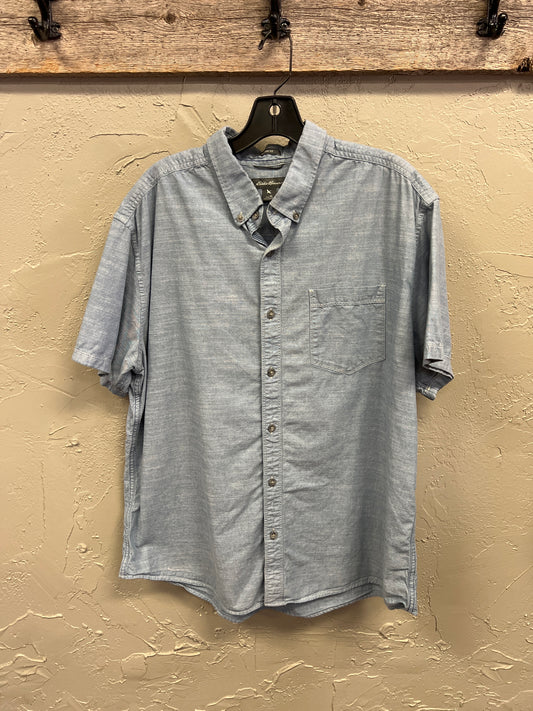 EDDIE BAUER SHORT SLEEVED BUTTON DOWN