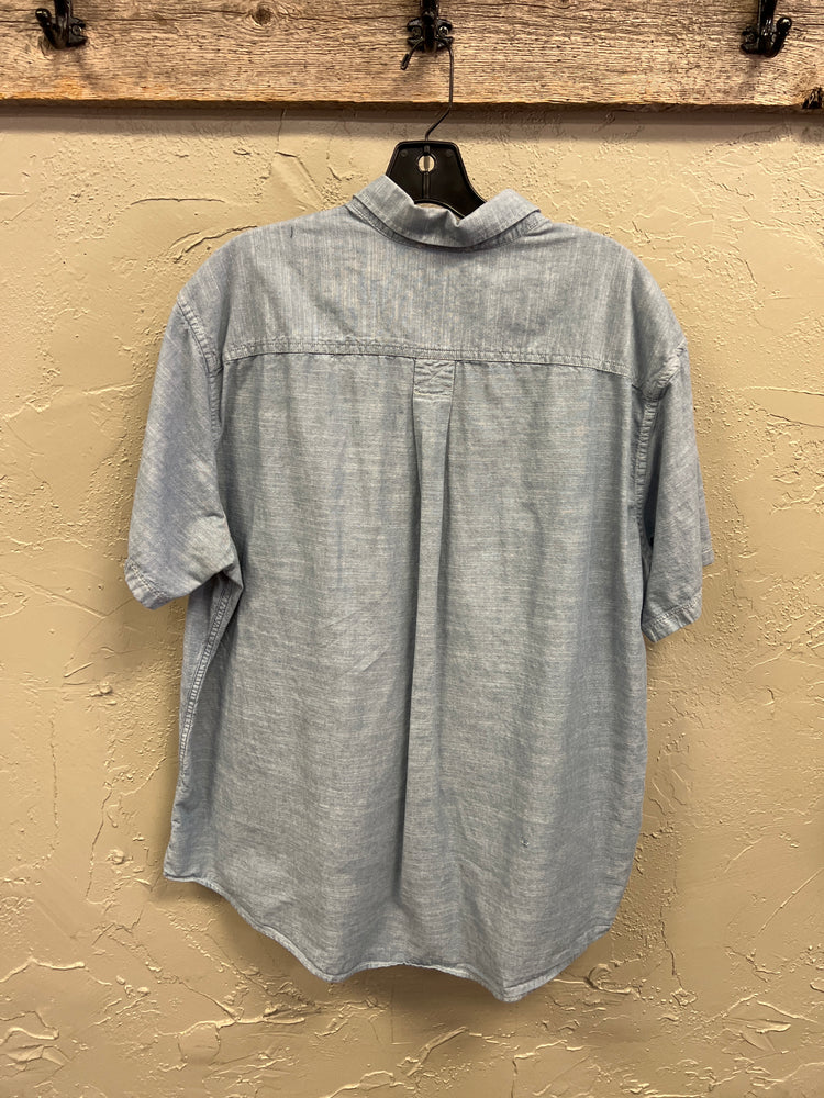 EDDIE BAUER SHORT SLEEVED BUTTON DOWN