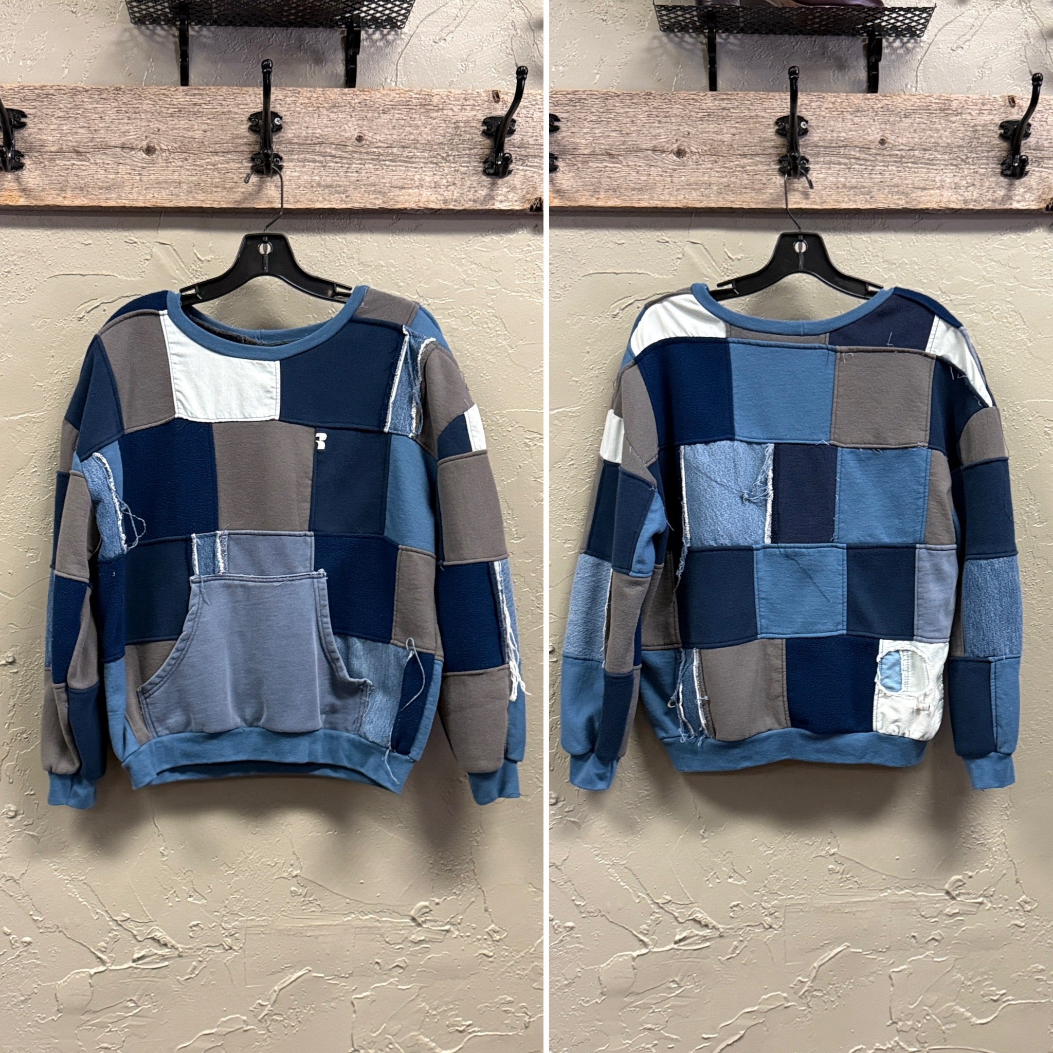 UNISEX PATCHWORK SWEATSHIRTS