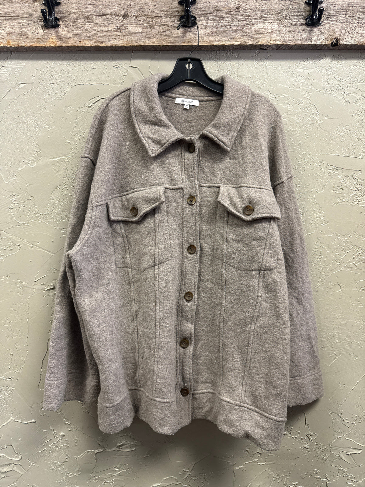 Madewell Boined Wool Sweater (org$188)