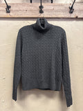 PRIA CABLEKNIT TURTLENECK SWEATER
