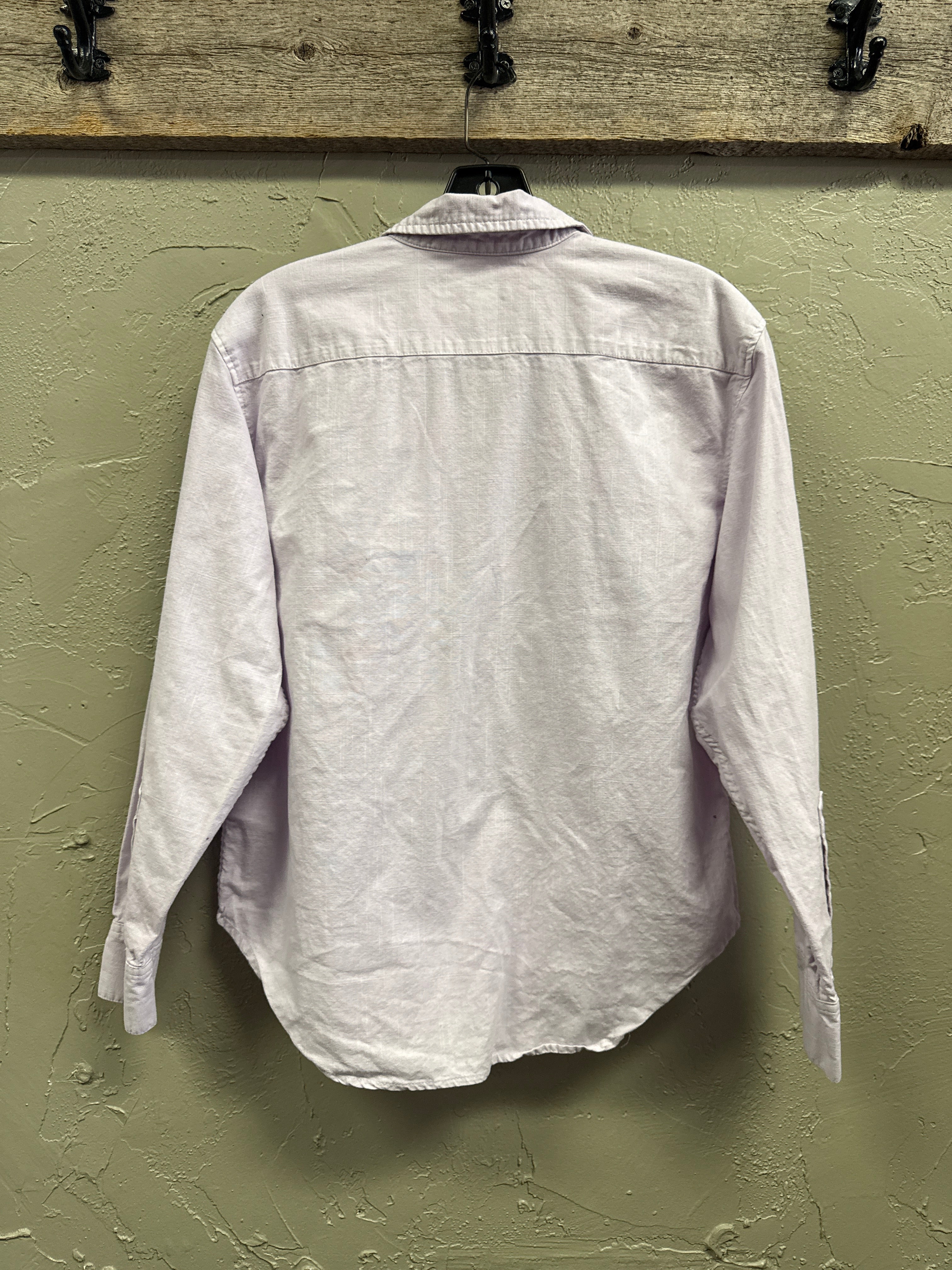 J CREW COTTON BUTTON UP