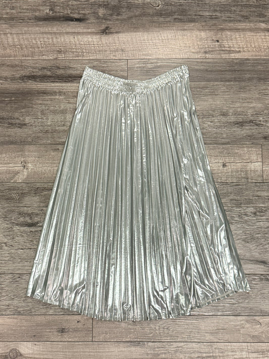 TULLEA METALLIC MIDI SKIRT